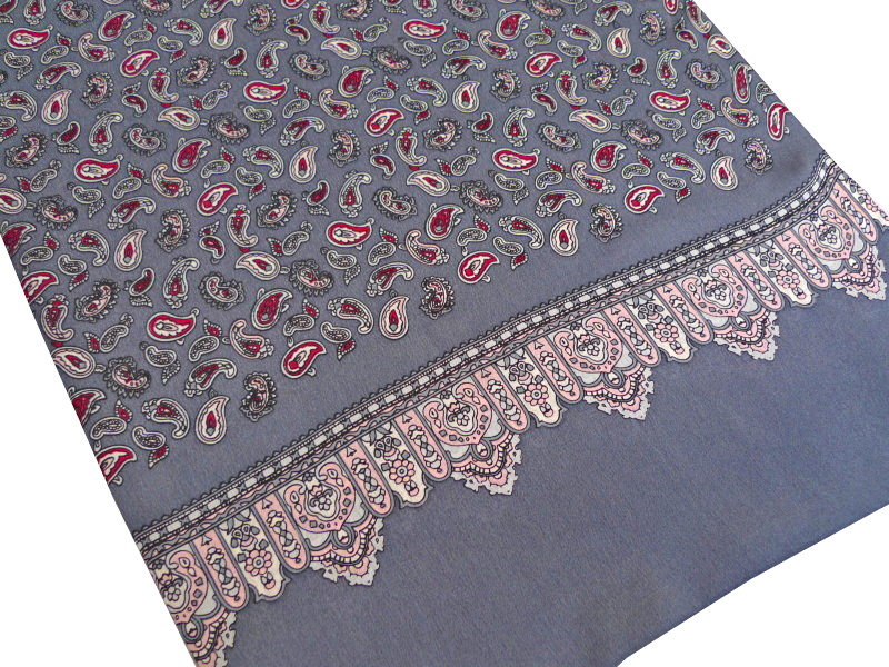 Klassischer Seidenschal Mit Paisley-Blumenmuster – Doppelschichtig, Elegantes Halstuch Für Herren – Perfektes Geschenk Für Vater Oder Freund